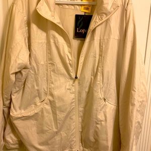 White ladies wind breaker